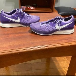 Nike flyknit trainer purple Mens 9.5